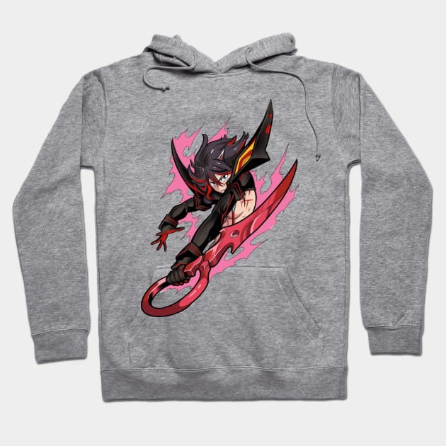 kill la kill Hoodie by Ninja banana